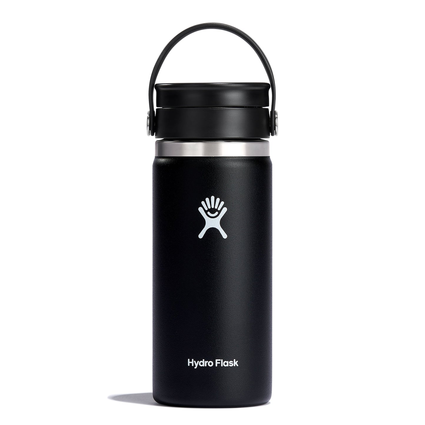 Wide Mouth Bottle with Flex Sip Lid™ Designed for Coffee and Tea. 16 oz