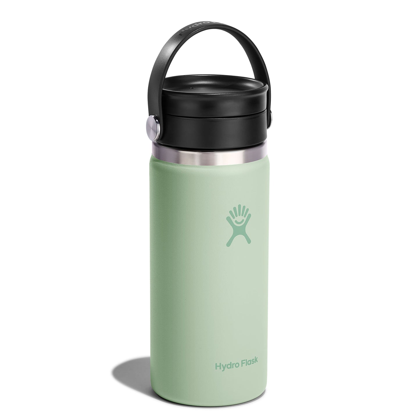 Wide Mouth Bottle with Flex Sip Lid™ Designed for Coffee and Tea. 16 oz
