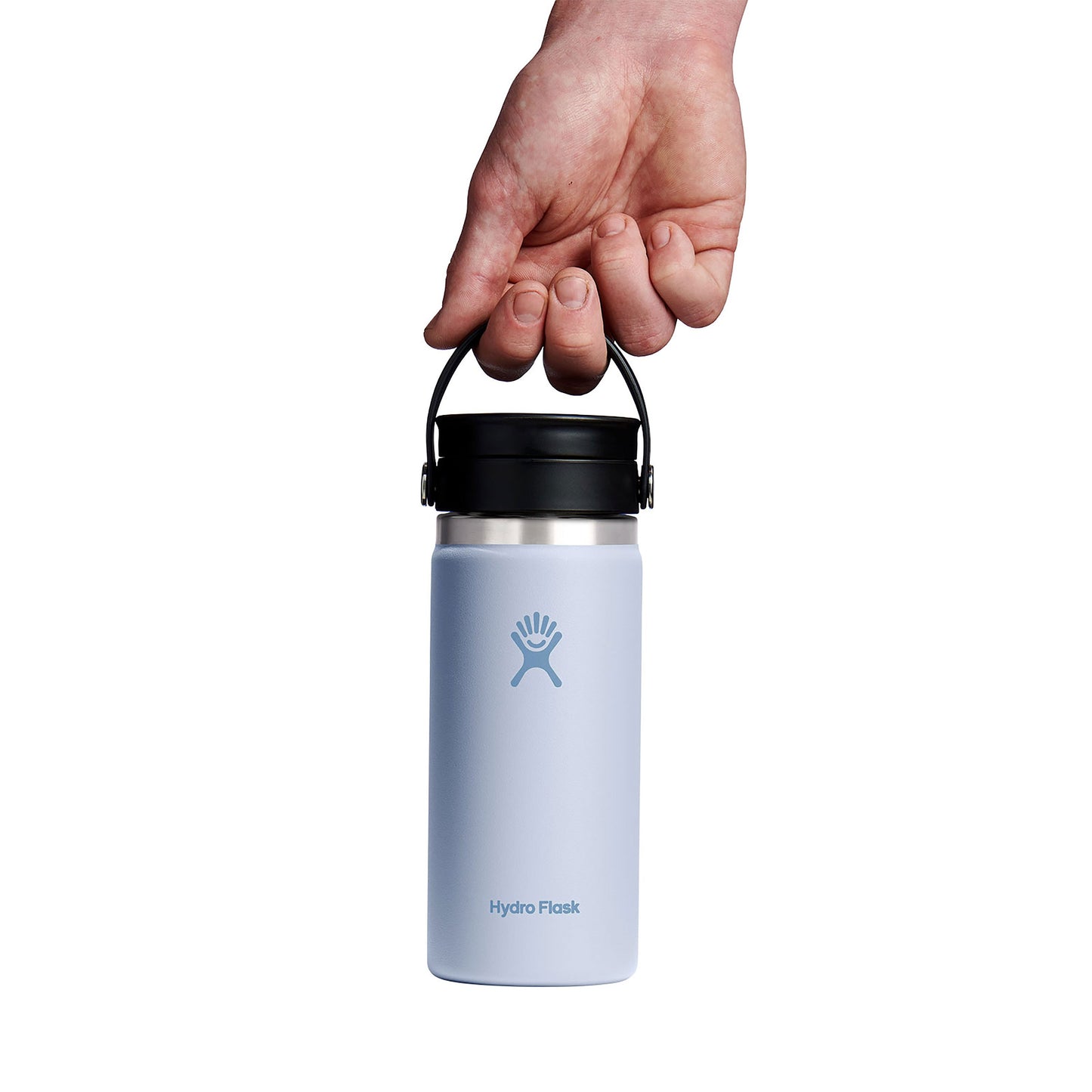 Wide Mouth Bottle with Flex Sip Lid™ Designed for Coffee and Tea. 16 oz