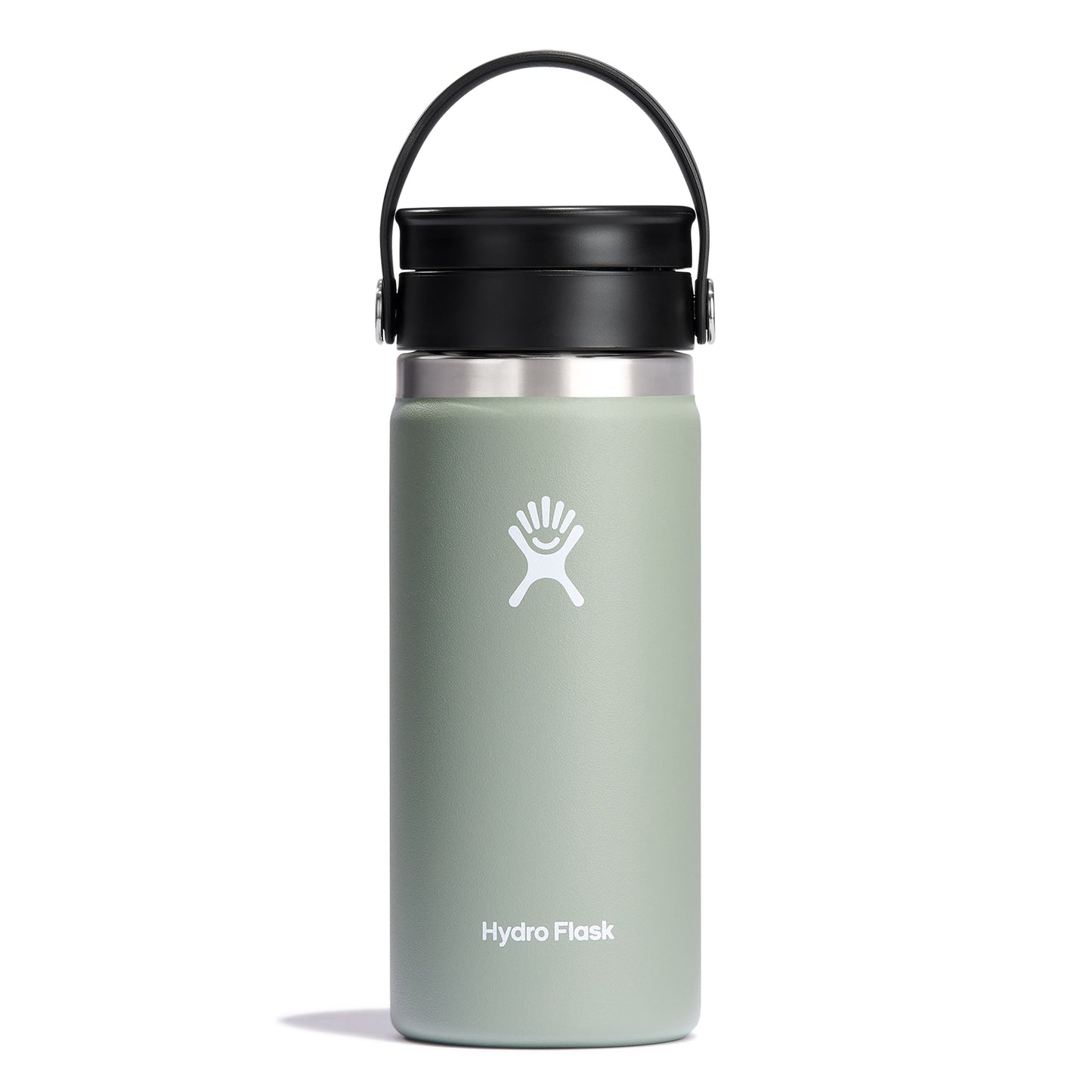 Wide Mouth Bottle with Flex Sip Lid™ Designed for Coffee and Tea. 16 oz