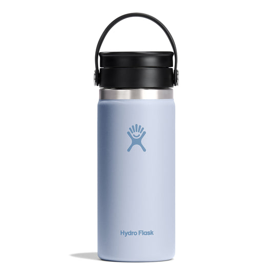 Wide Mouth Bottle with Flex Sip Lid™ Designed for Coffee and Tea. 16 oz