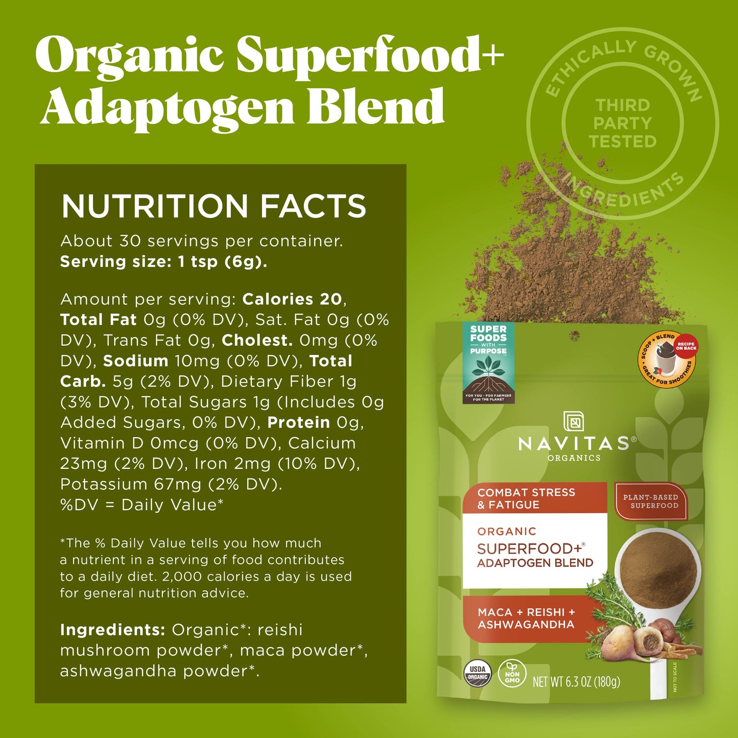 Organic Adaptogen Blend