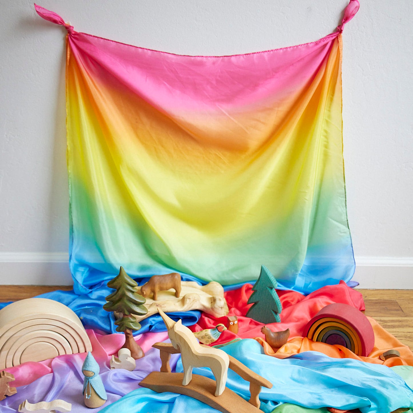 Enchanted Playsilk for Open-Ended. Imaginative Play