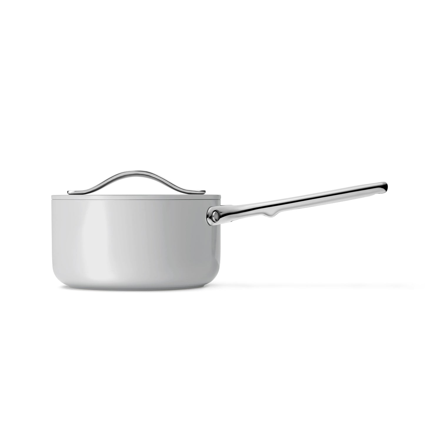 Ceramic Sauce Pan with Lid. 1.75 qt