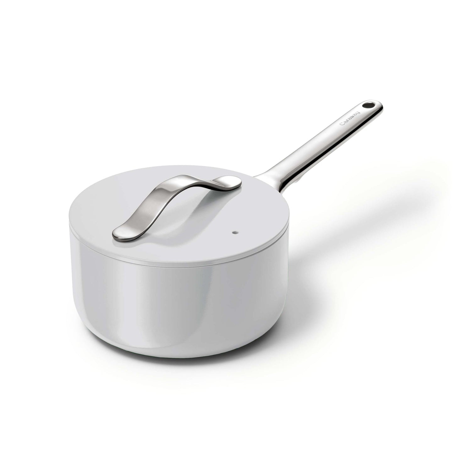 Ceramic Sauce Pan with Lid. 1.75 qt